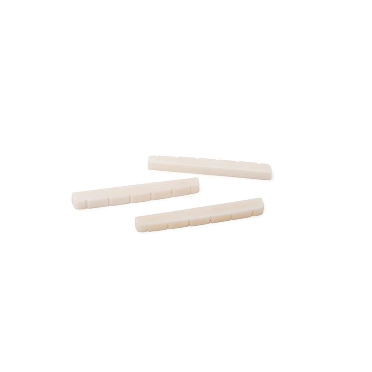 ifundom Bass Guitar Bone Nuts 3 Pcs Pre-drilled for Natural Bone Material Improve Tone Quality