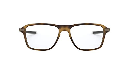 Oakley Ox8166 Wheel House Square Prescription Eyeglass Frames, Satin Brown Tortoise/Demo Lens, 54 Mm #TOP12