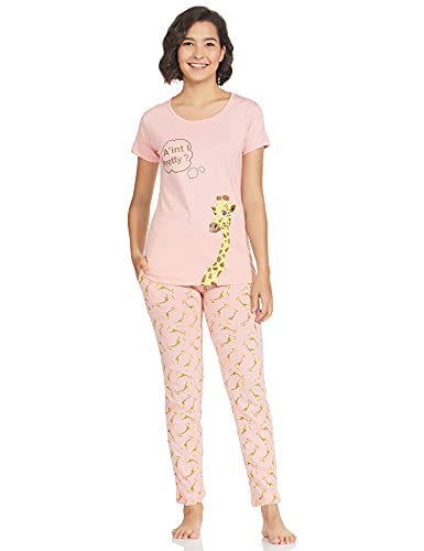 Image of Rupa Women's Cotton Checkered Pajama Set