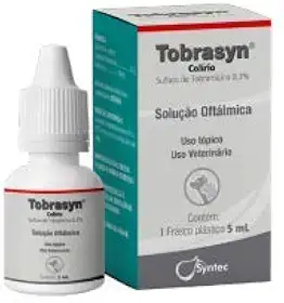 Syntec Colírio Veterinário para Cães e Gatos TOBRASYN