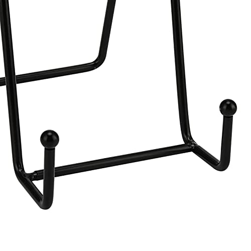 ZEONHAK 12 PCS Black Plate Stands, 6 Inch Metal Frame Holder Pictural Stand, 15cm Display Stand Easel for Photo Picture Plate - Image 4