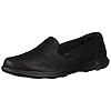 Skechers Performance Women's GO Walk Lite-Queenly Loafer,black,7 M US
