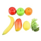 service petite enfance clichy - 【Contenu de l'emballage】: ce lot comprend un total de 7 fruits artificiels, y compris une variété de fruits couramment vus et appréciés. Ils sont sélectionnés à la main dans une collection variée et visuellement attrayante.