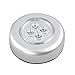 Produktbild 4 LED-Steuerung Nachtlicht Runde Lampe unter Schrank Schrank Push Stick On Lampe Home Küche Schlafzimmer Automobile Verwendung