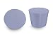 Produktbild Laborshop24-1010150 - Gummistopfen, grau, konische Form, Naturkautschuk (Ø 50,5-59,5 x 45 mm (1 St.))
