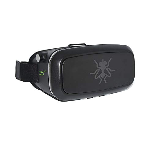 360fly VR - Smartphone Compatible Virtual Reality Headset, Black (FLYVRGA01BEN) (Renewed)
