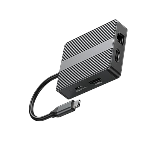 Station d'accueil USB C 4K 60Hz convertisseur HDTV pour ordinateur portable