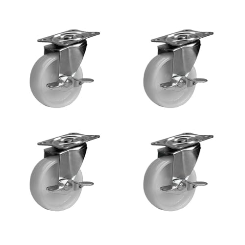 Roulettes robustes pour chariot avec roulements de précision pour rouler sans effort
