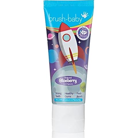 Brush-Baby Natural Blueberry Toothpaste for Kids Cover