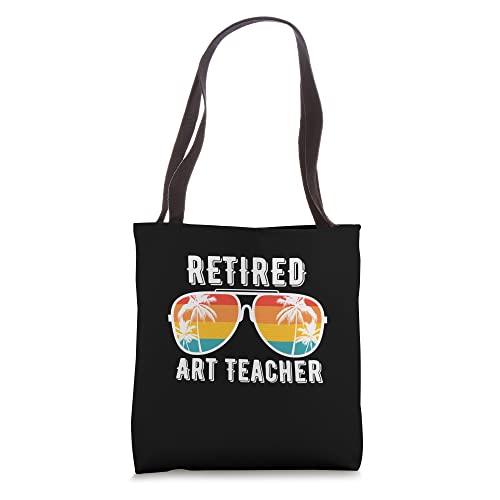Bolso tote para regalo de jubilación de profesor de arte miniatura 1