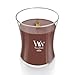 WoodWick Redwood Holiday Candle Gifts for Women and Men, 9.7 oz Medium Hourglass Candle with Crackling Wick