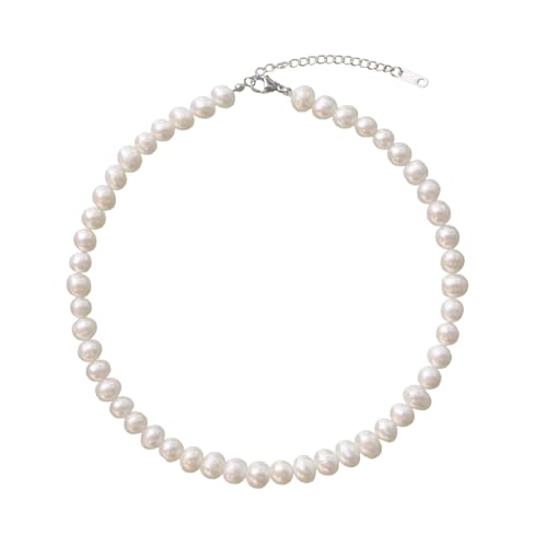 Freshwater Cultured Pearl Necklace for Women Jewelry
