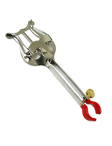 Universelle Marschgabel für Blechblasinstrumente, Stabiler Notenhalter für Posaune/trompete/Klarinette/saxophon, Vernickelt (Trompete)