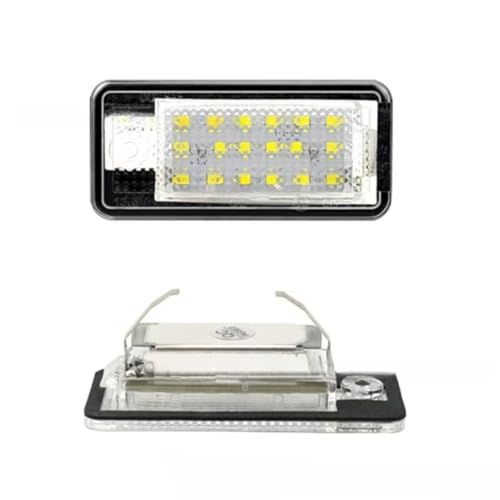 Luces para matrícula de coche kit de accesorios de iluminación para Audi A3 A4 S4 RS4 B6 B7