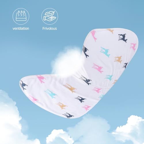 Bavoirs serviette coton doux unisexe style aléatoire - 5