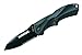 Schrade SCHA7SMBS Mini M.A.G.I.C. Assisted Opening Liner Lock Partially Serrated Folding Knife, Black