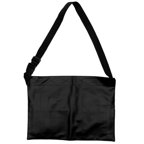 CTIRCHIU 多機能化粧ブラシ腰袋 調節可能ベルト付き プロ用化粧ポーチ 素材 大容量メイクアップバッグ ウエストバッグ