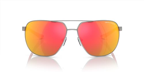 Image of Armani Exchange mens Ax2047s Round Sunglasses