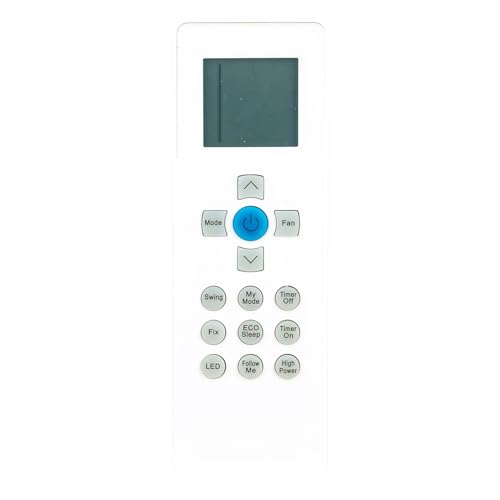 ALLIMITY Mando a Distancia Aire Acondicionado Compatible con Carrier Toshiba AC A/C RG67N/BGEF RG67N/BGCEF RG67N10/BGEF RG67V/BGEF