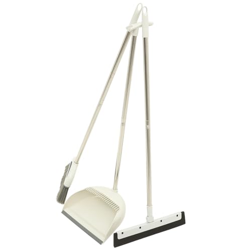 PENIKOKO 掃除用ほうきちりとり 家用フロアクリーニングツール ル対応 室内外兼用 簡単操作で使いやすい 簡潔デザインの実用的清掃キット