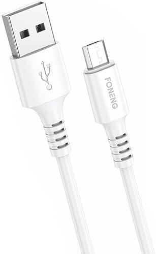 X85 3A Integrated Molded Micro USB to USB-A Fast Charging Data Cable, 1 Meter Length