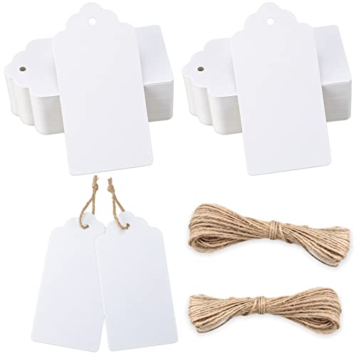 Gift Tags,100 PCS Blank Tags 2