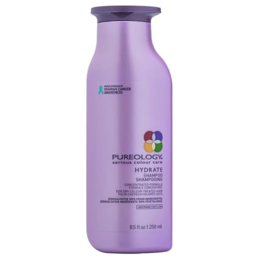 Pureology | Hydrate Moisturizing Shampoo | For Medium to Thick Dry, Color Treated Hair | Sulfate-Free | Vegan |