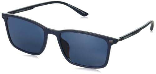 Emporio Armani Men's Ea4223u Universal Fit Rectangular Sunglasses