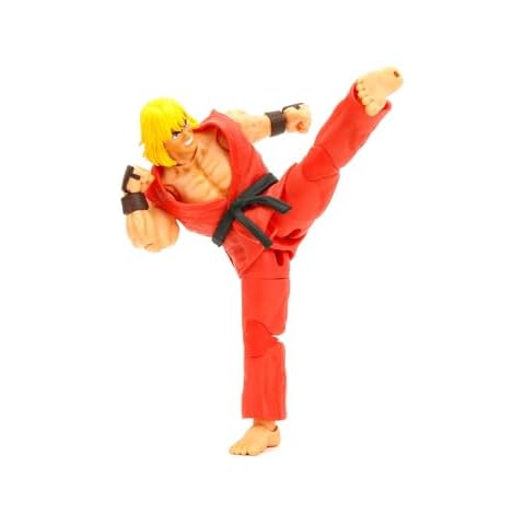 Street Fighter II Ken Action Figure for Collectors Cover