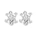 Produktbild Tuscany Silver Ohrstecker Sterling Silber Gecko