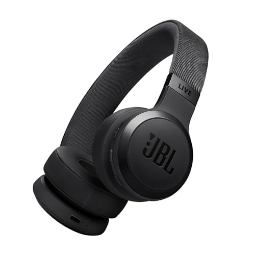 JBL Sound: la cuffia sovraurale senza fili Live 670 NC con driver da 40 mm offre il potente suono JBL e l'immersivo JBL Spatial Sound che trasforma ogni contenuto stereo in un audio surround virtuale