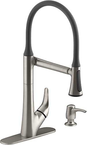 Get Discount 70% Price Kohler Arise Stainless Finish Pull Down Kitchen Faucet