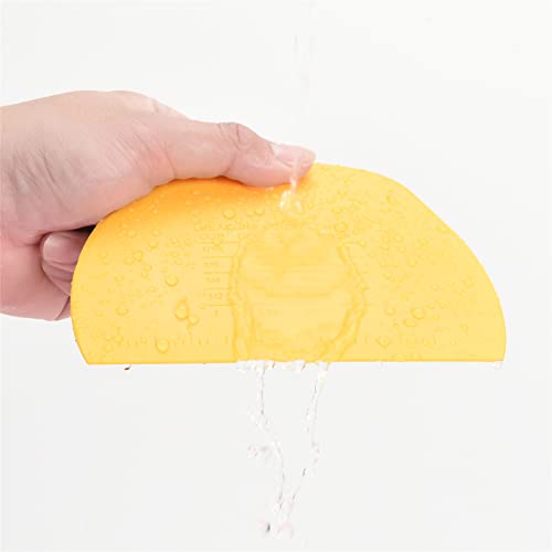 Colgre Dough Scraper Bench Scraper For Baking,3 Pieces Food Safe Plastic Dough/Cake/Bread/Pizza Cutter For Kitchen Tools,Yellow-Yellow-Green… #TOP6