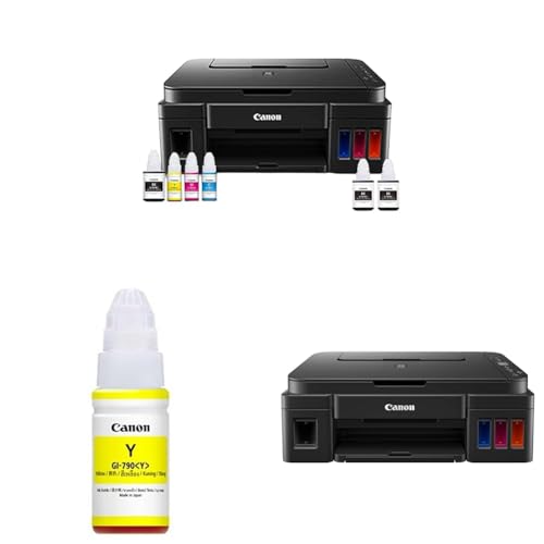 Image of Canon PIXMA MegaTank G3000 All in One WiFi Inktank Colour Printer with 2 Additional Black Ink Bottle