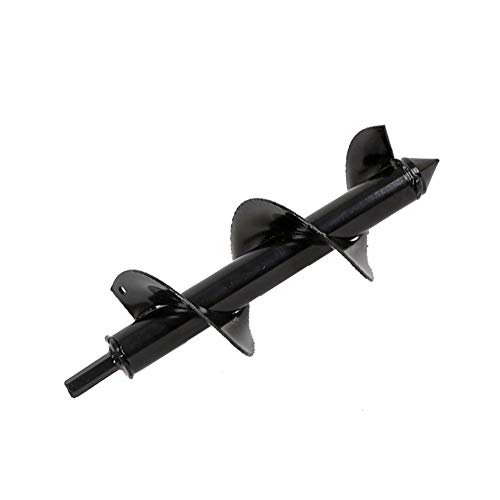 KKmoon Acessórios para jardim ferramenta de broca espiral helicoidal broca de jardim para o plantio