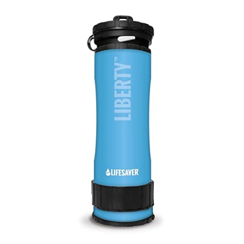 LifeSaver Liberty | Water Filter Bottle - 400ml Small Water...