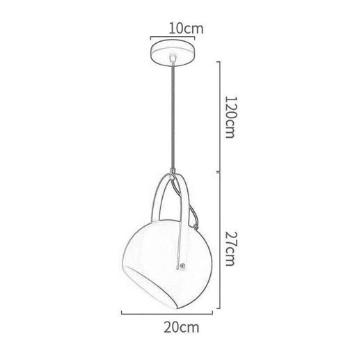 Accesorios de iluminación de suspensión anticaídas para techos altos con rosca E27 5