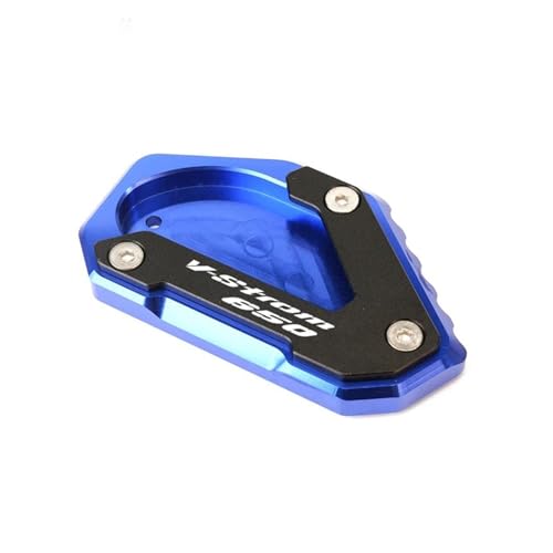 Rallonge de béquille VSTROM 650 anti-dérapante avec plaque de support CNC