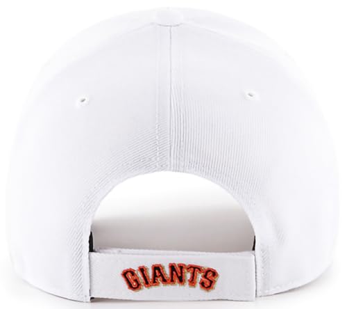 Gorra ajustable 47 MLB White Primary Logo, talla única para adulto miniatura 2