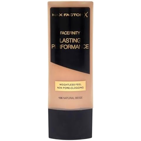 Max Factor Max Factor Lasting Performance Touch Proof Foundation 106 # Natural Beige, 1.1 fluid_ounces Cover