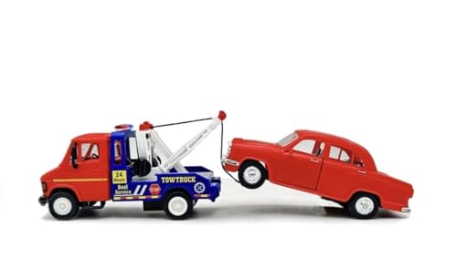 Image of PEEKOO Toys Toy Crane for Kids, TUF 07 Tow Truck Toy with Titable Boom and Pull & Retract Tow Hook, Pull Back Action - Multicolor