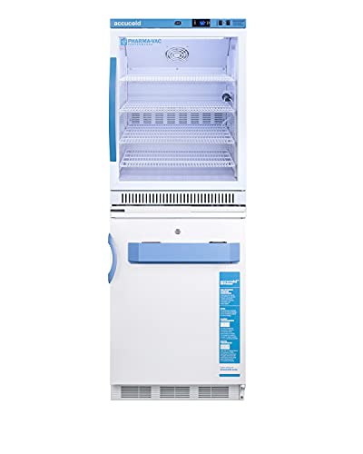 Summit Appliance ARG6PV-VT65MLSTACKMED2 Stacked Combination of Pharma-Vac ARG6PV 24