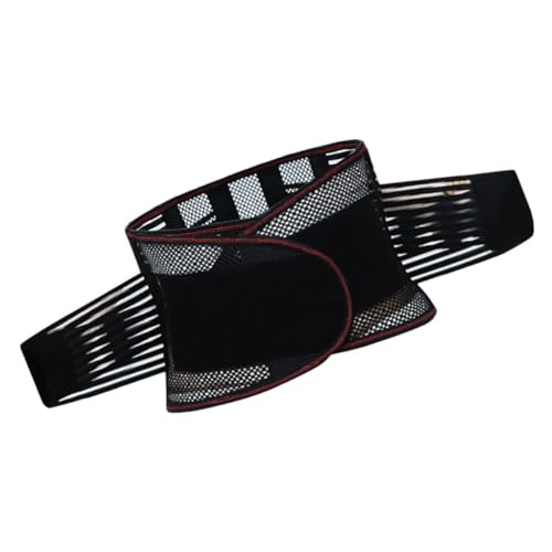 Happyyami Waist Support Band for Breathable Lower Back Brace for Weight Lifting and Workout Fitness Belt for Comfortable Exercise Suitable for Men and Women