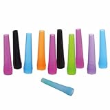 OnAir® Hygienemundstück für Shisha | Mehrweg Mundstück für Shisha-Schlauch | Beidseitig verwendbar | Passgenau für Standard-Schläuche | Wiederverwendbar & leicht zu reinigen | Buntes Set (50 Stück)