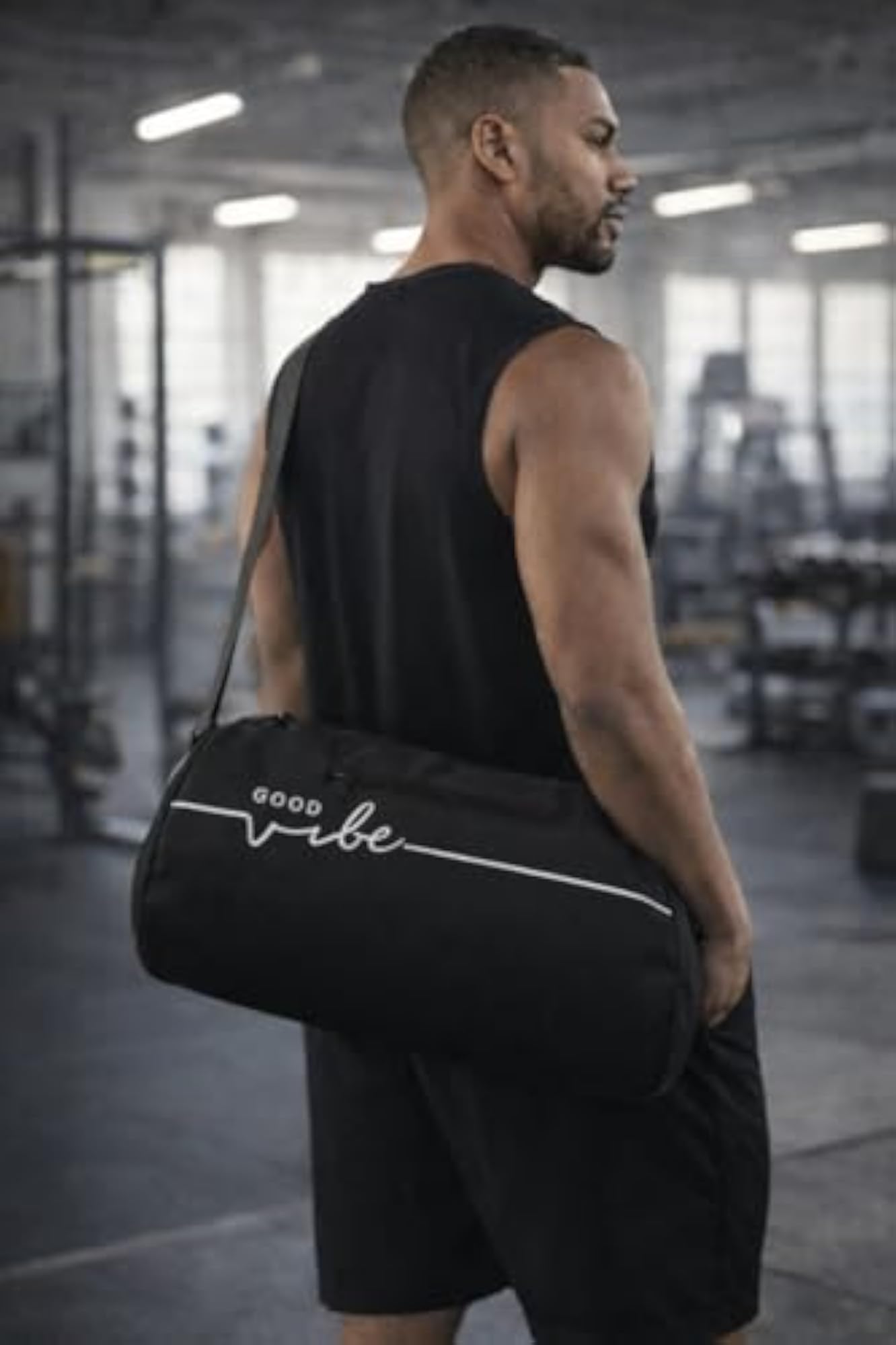 Heavy Duty Gym Duffle Bag with Strong Handles