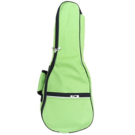 Image of Ukulele Case with 5MM Sponge Padding Adjustable Shoulder Strap 21 Inch (23 /24 inch, Green)