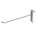 Econoco 8” Panel Display Hooks, Gridwall Hooks, Grid Hook for Gridwall, Display Hooks For Panel, Chrome, (Pack of 96)