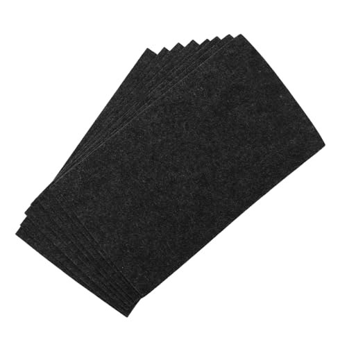TOYANDONA 8 Piezas Alfombrillas Automáticas de Riego por Capilaridad Fieltro Negro Autocortable para Plantas de Interior Sistema de Hidratación Constante para Semilleros y Jardines