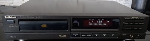 Synchro Edit Technics SL-P277A - Lettore CD - Nero - Uscita cuffie (regolabile), 4DAC, MP3, WMA, WAV, AAC, ALAC - 3,5 mm - 2 canali - per casa