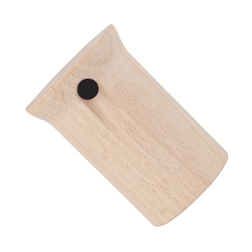 TOYANDONA 1Pc Creative Wooden Cartoon Musical for Fun Birdsong Instrument Safe Smooth Design Enhances Hand Eye Coordination and Auditory Skills Khaki